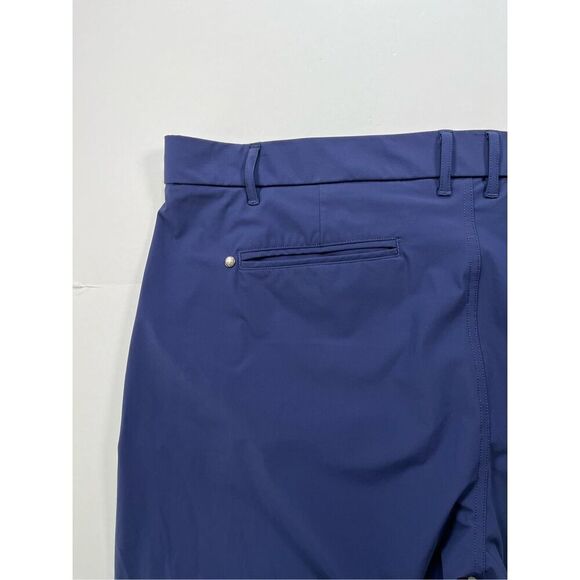 Greyson Montauk Navy Blue Performance Resort Golf Pants Stretch Size 40×32 EUC - Picture 4 of 7
